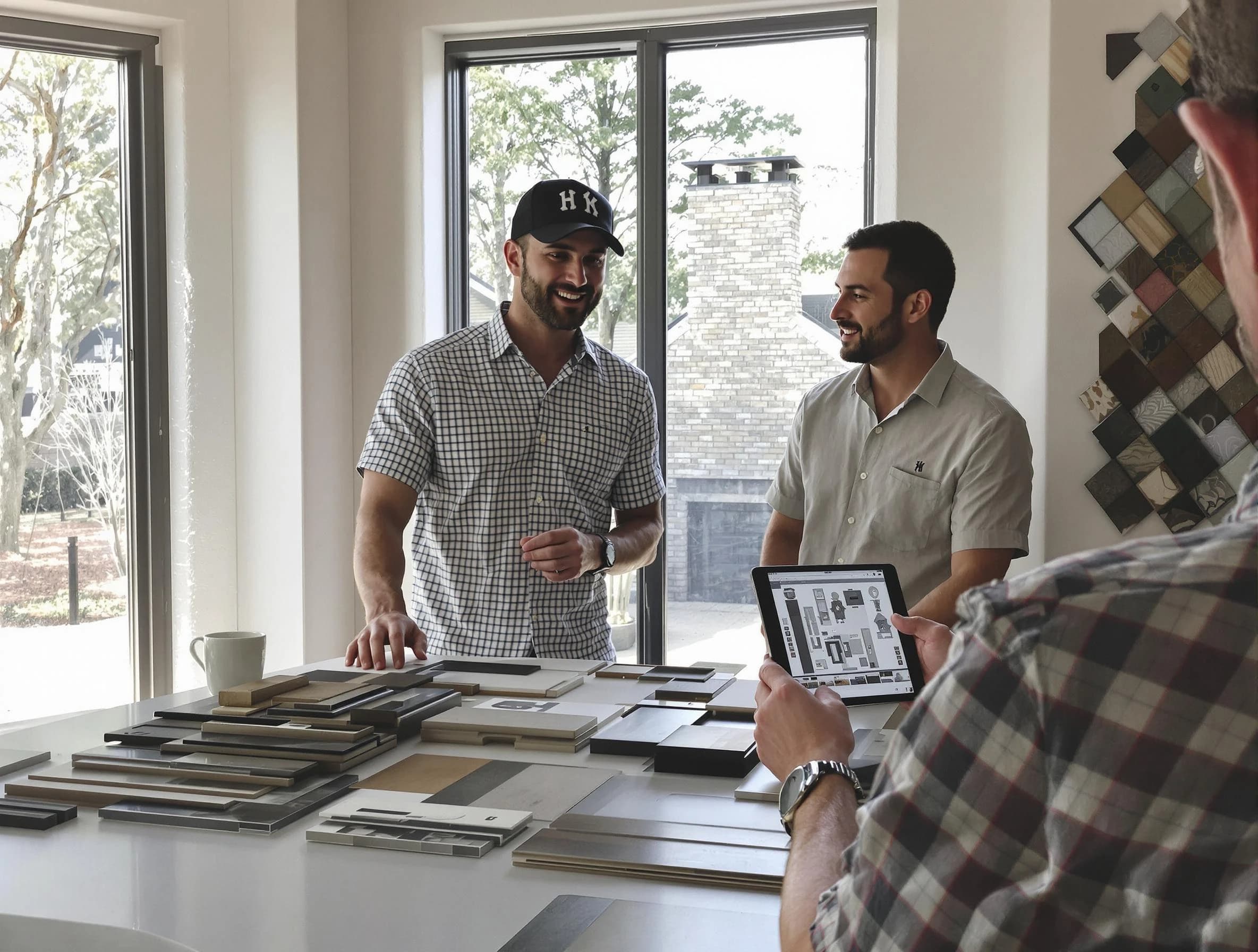Berkley Chimney Sweep remodeling a chimney and fireplace in Berkley, CO