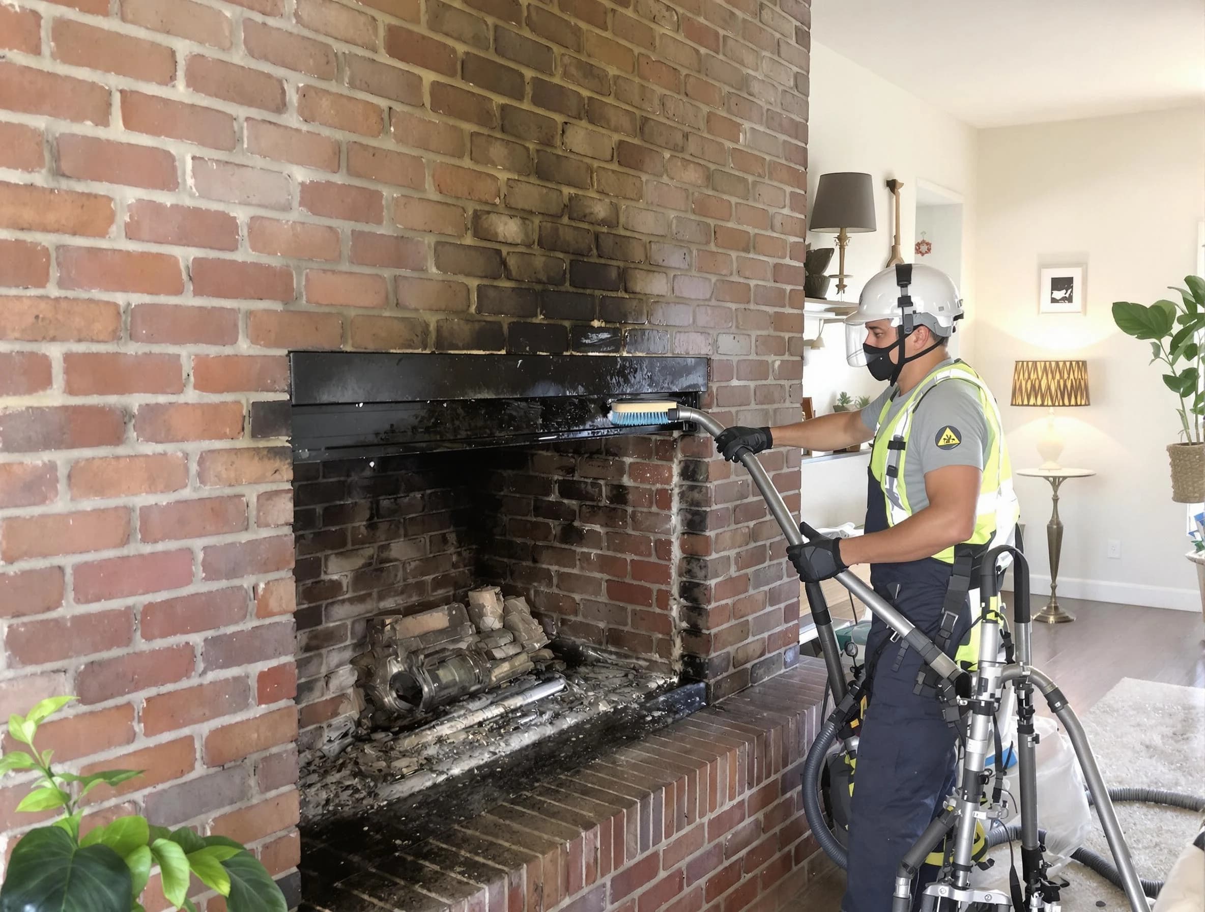Berkley Chimney Sweep providing fireplace cleaning services in Berkley, CO